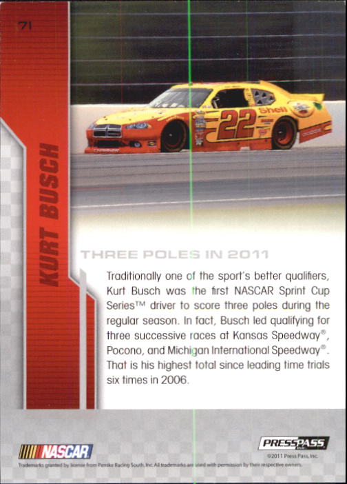 B6646- 2012 Presse Pass Rennen Karten 1-100 + Einsätze -du Pick- 15 + Kostenlose - Bild 136 von 394