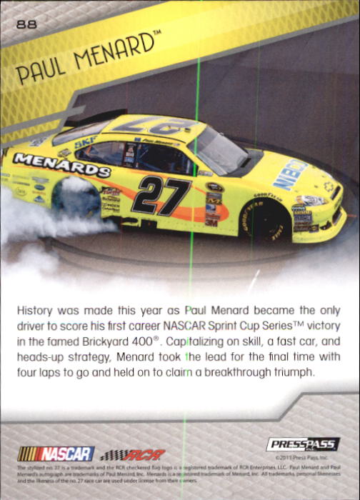 B6646- 2012 Presse Pass Rennen Karten 1-100 + Einsätze -du Pick- 15 + Kostenlose - Bild 170 von 394