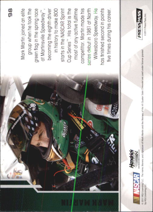 B6646- 2012 Presse Pass Rennen Karten 1-100 + Einsätze -du Pick- 15 + Kostenlose - Bild 190 von 394