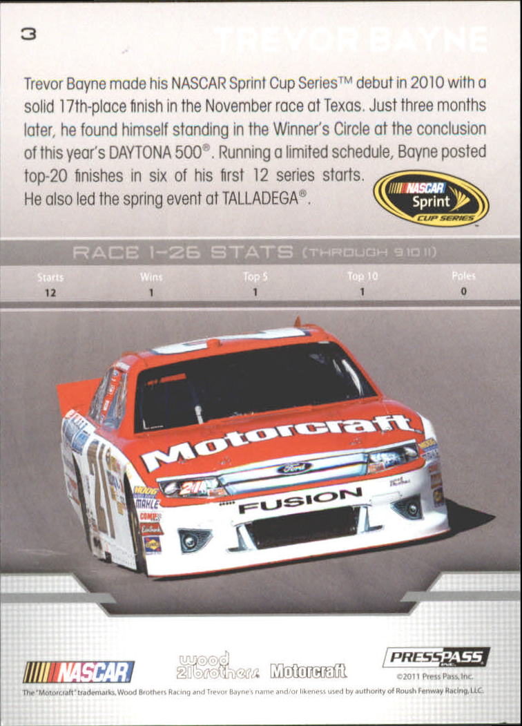 B6646- 2012 Presse Pass Rennen Karten 1-100 + Einsätze -du Pick- 15 + Kostenlose - Bild 196 von 394