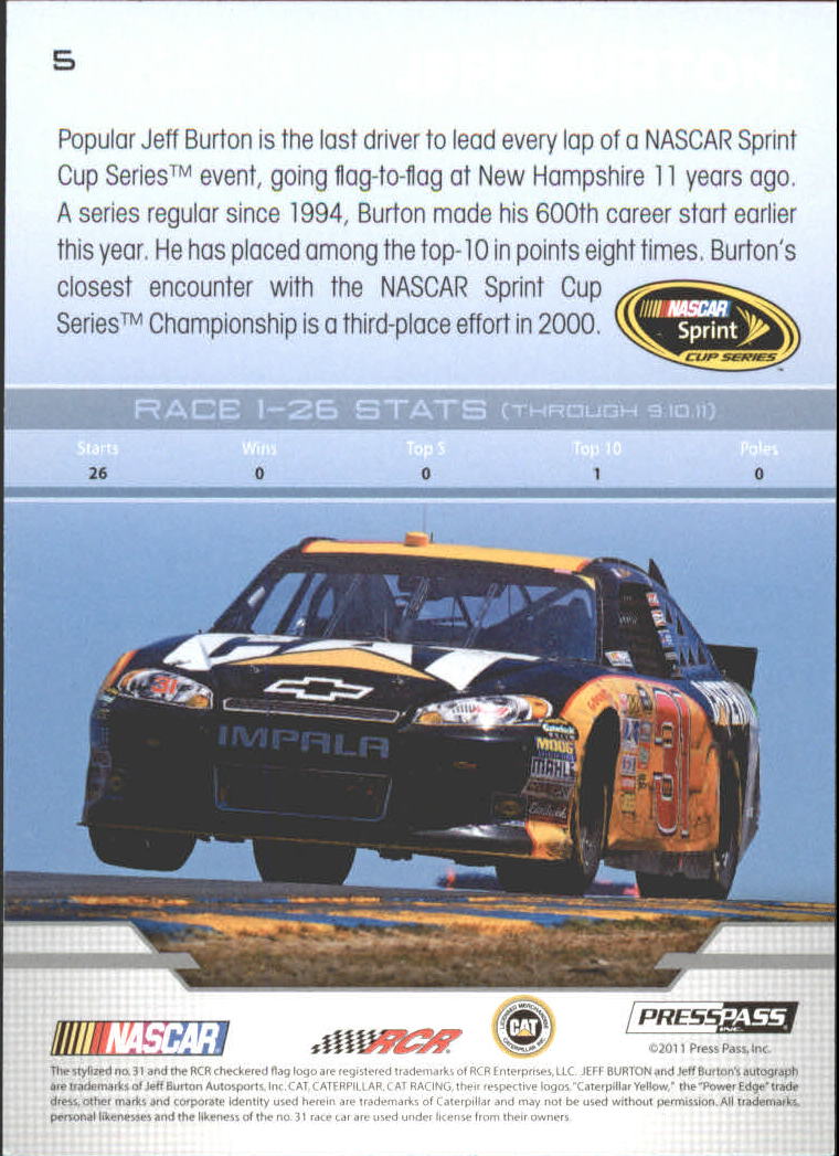 B6646- 2012 Presse Pass Rennen Karten 1-100 + Einsätze -du Pick- 15 + Kostenlose - Bild 198 von 394