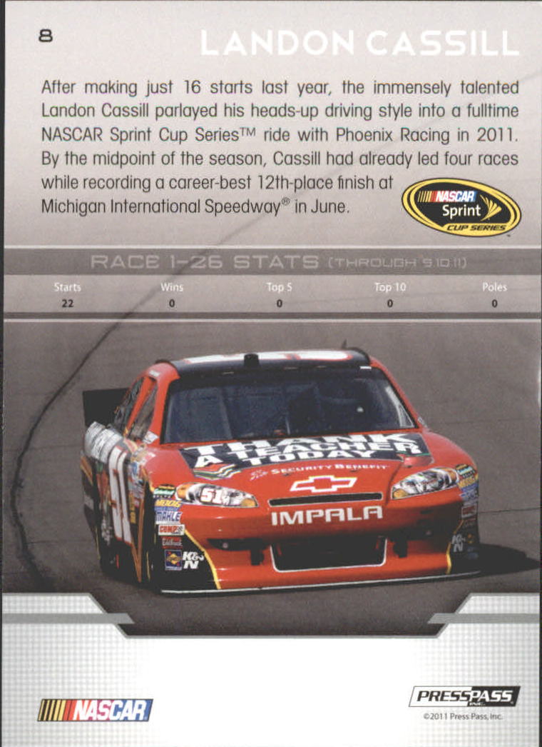 B6646- 2012 Presse Pass Rennen Karten 1-100 + Einsätze -du Pick- 15 + Kostenlose - Bild 204 von 394