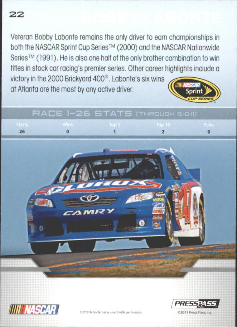 B6646- 2012 Presse Pass Rennen Karten 1-100 + Einsätze -du Pick- 15 + Kostenlose - Bild 219 von 394