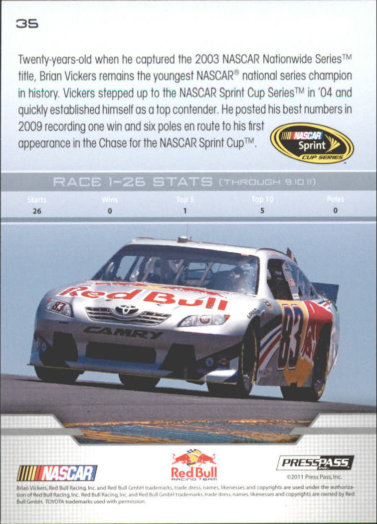 B6646- 2012 Presse Pass Rennen Karten 1-100 + Einsätze -du Pick- 15 + Kostenlose - Bild 236 von 394