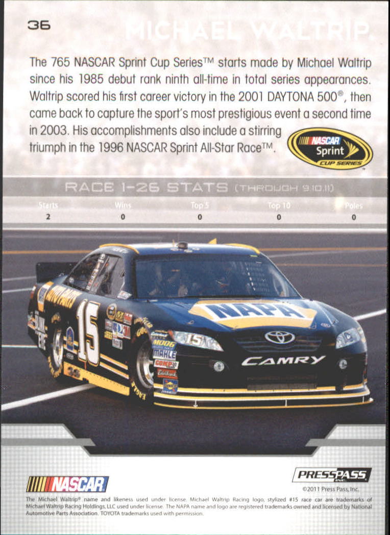 B6646- 2012 Presse Pass Rennen Karten 1-100 + Einsätze -du Pick- 15 + Kostenlose - Bild 238 von 394