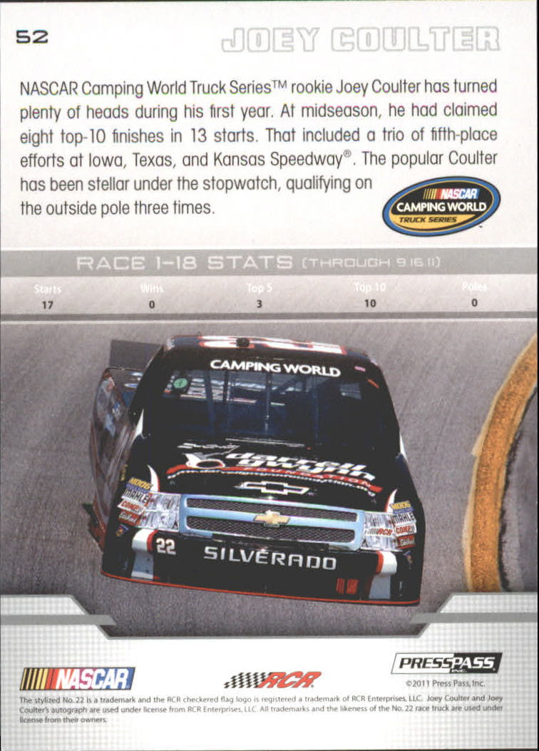 B6646- 2012 Presse Pass Rennen Karten 1-100 + Einsätze -du Pick- 15 + Kostenlose - Bild 257 von 394