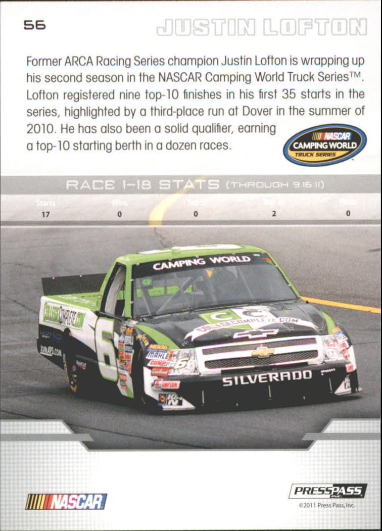 B6646- 2012 Presse Pass Rennen Karten 1-100 + Einsätze -du Pick- 15 + Kostenlose - Bild 264 von 394