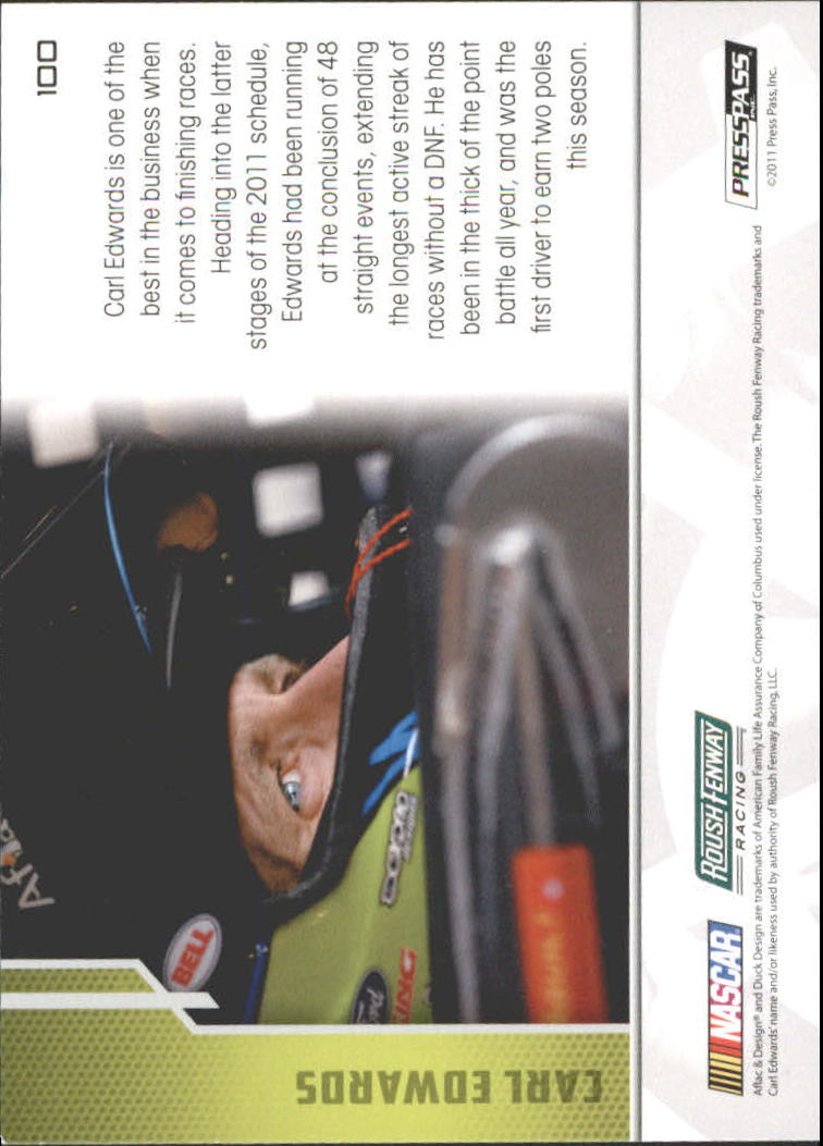 B6646- 2012 Presse Pass Rennen Karten 1-100 + Einsätze -du Pick- 15 + Kostenlose - Bild 312 von 394