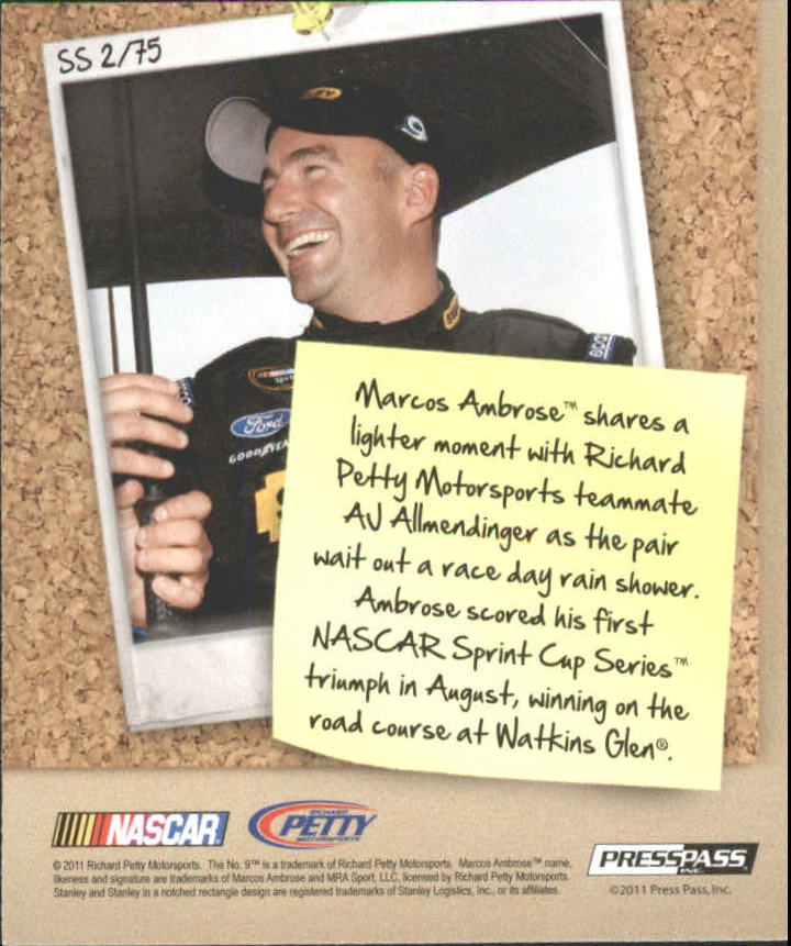 B6646- 2012 Presse Pass Rennen Karten 1-100 + Einsätze -du Pick- 15 + Kostenlose - Bild 316 von 394