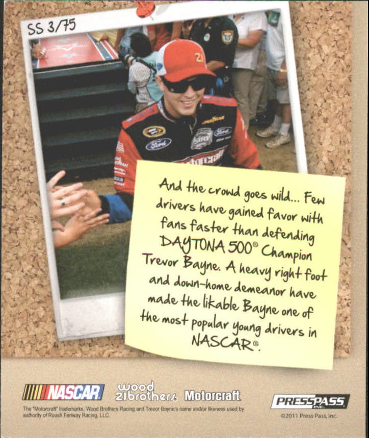 B6646- 2012 Presse Pass Rennen Karten 1-100 + Einsätze -du Pick- 15 + Kostenlose - Bild 318 von 394