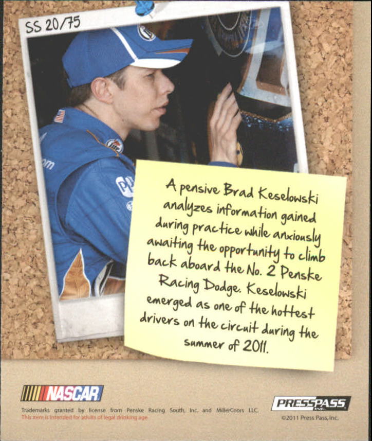 B6646- 2012 Presse Pass Rennen Karten 1-100 + Einsätze -du Pick- 15 + Kostenlose - Bild 346 von 394