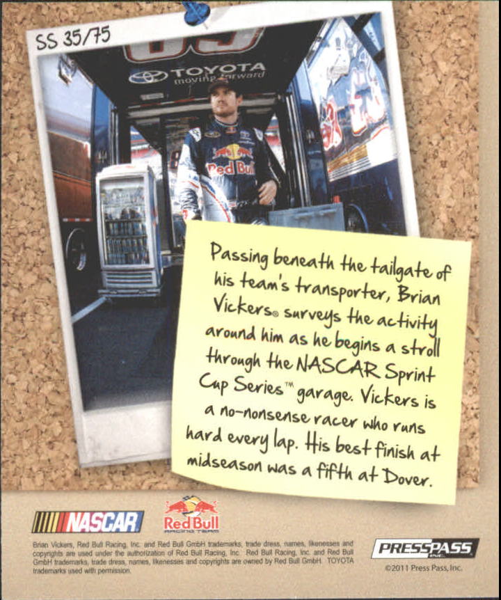 B6646- 2012 Presse Pass Rennen Karten 1-100 + Einsätze -du Pick- 15 + Kostenlose - Bild 364 von 394