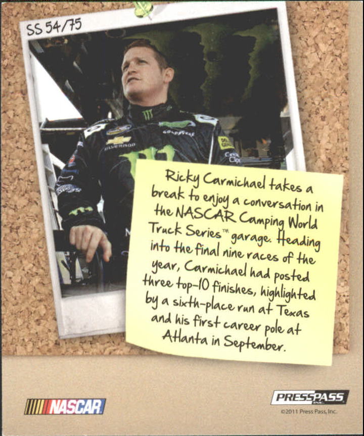 B6646- 2012 Presse Pass Rennen Karten 1-100 + Einsätze -du Pick- 15 + Kostenlose - Bild 388 von 394