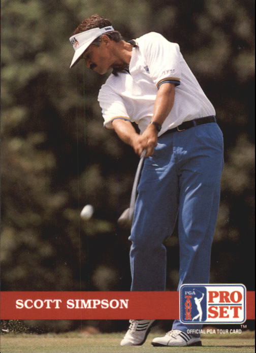 1992 Pro Set #103 Scott Simpson