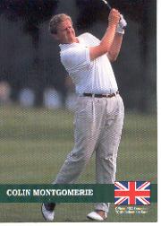 1992 Pro Set #E12 Colin Montgomerie RC