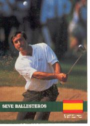 1992 Pro Set #E14 Seve Ballesteros RC