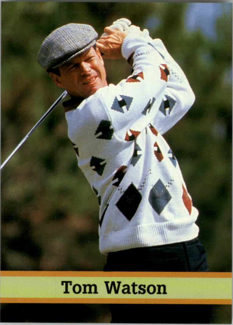 1993 Fax Pax Famous Golfers #5 Tom Watson