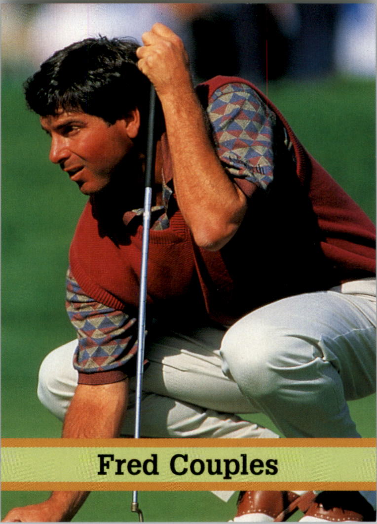 1993 Fax Pax Famous Golfers #14 Fred Couples