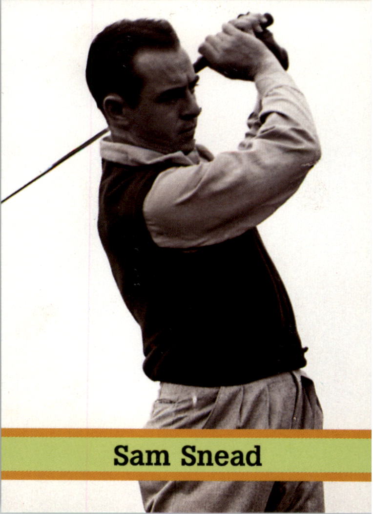 1993 Fax Pax Famous Golfers #29 Sam Snead