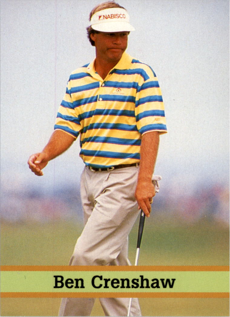 1993 Fax Pax Famous Golfers #37 Ben Crenshaw