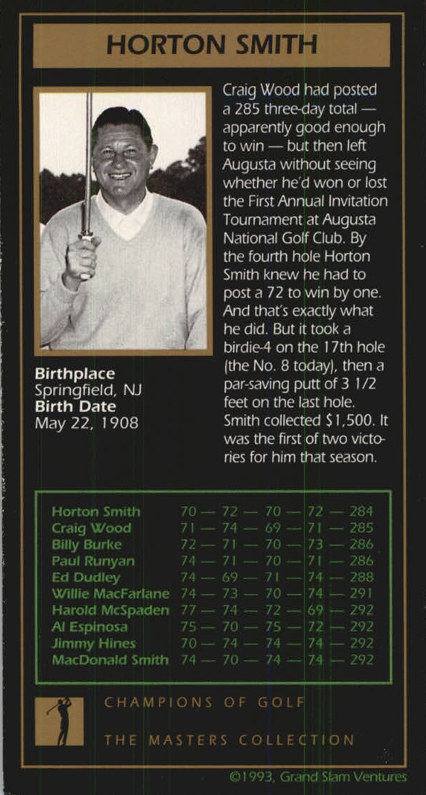 B0254- 1997-98 Grand Slam Ventures Masters Coll -You Pick- 15+ FREE US SHIP - Picture 3 of 125
