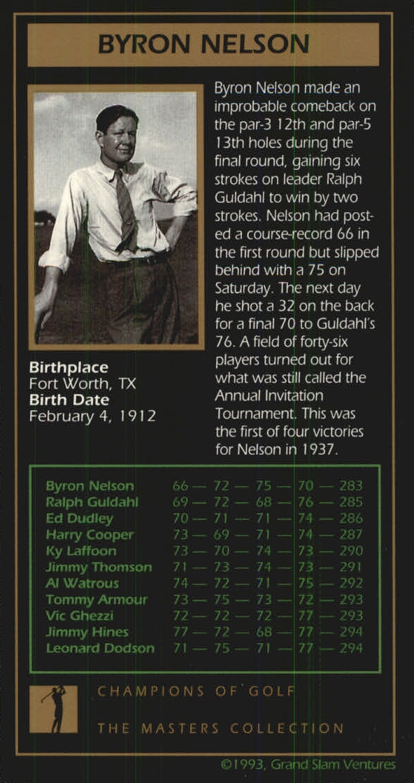 B0254- 1997-98 Grand Slam Ventures Masters Coll -You Pick- 15+ FREE US SHIP - Picture 9 of 125