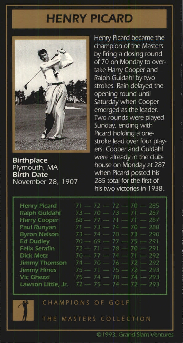B0254- 1997-98 Grand Slam Ventures Masters Coll -You Pick- 15+ FREE US SHIP - Picture 11 of 125