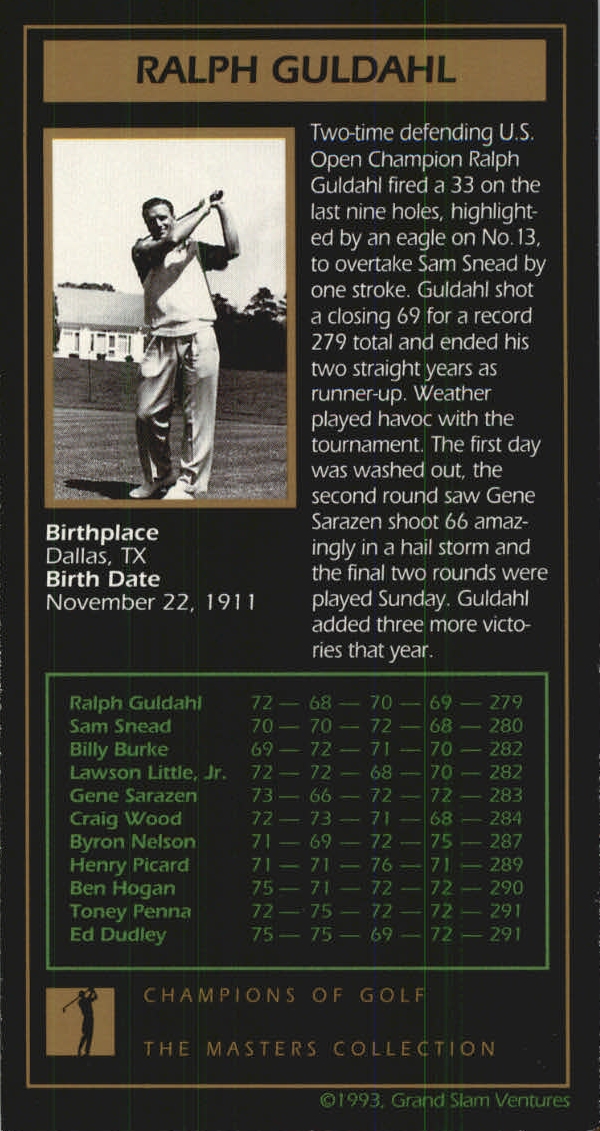 B0254- 1997-98 Grand Slam Ventures Masters Coll -You Pick- 15+ FREE US SHIP - Picture 13 of 125