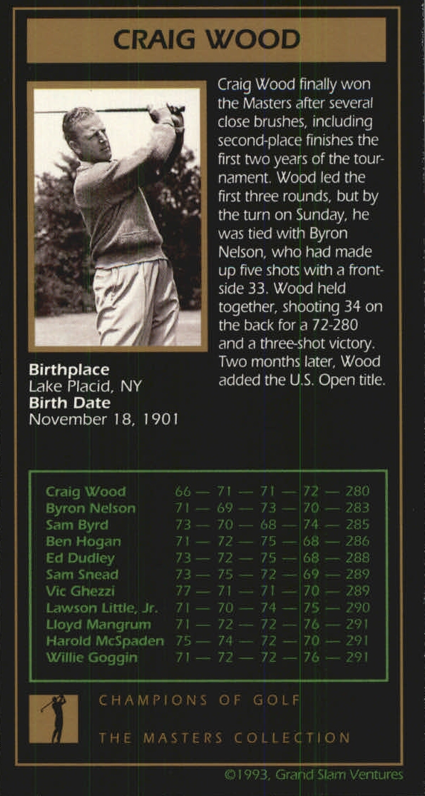 B0254- 1997-98 Grand Slam Ventures Masters Coll -You Pick- 15+ FREE US SHIP - Picture 17 of 125