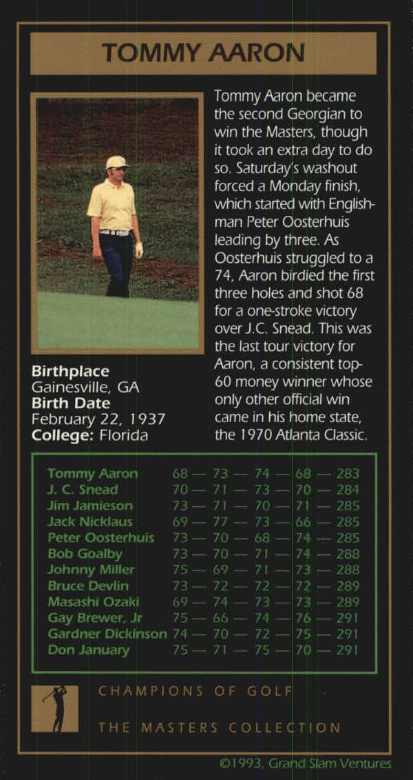B0254- 1997-98 Grand Slam Ventures Masters Coll -You Pick- 15+ FREE US SHIP - Picture 75 of 125