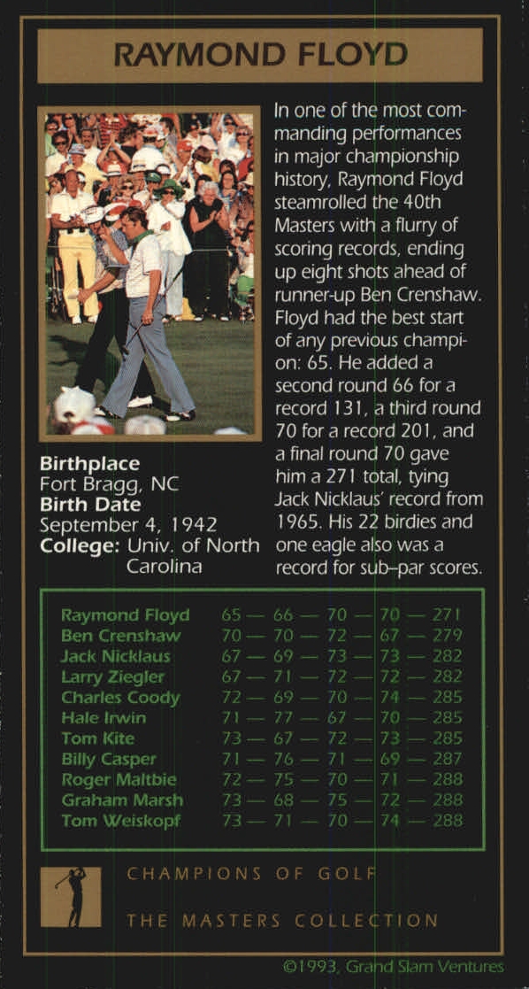 B0254- 1997-98 Grand Slam Ventures Masters Coll -You Pick- 15+ FREE US SHIP - Picture 81 of 125