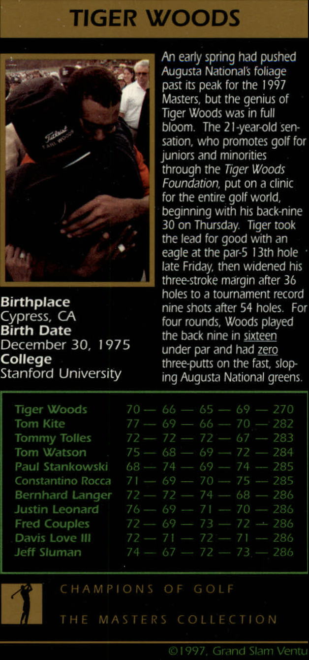 B0254- 1997-98 Grand Slam Ventures Masters Coll -You Pick- 15+ FREE US SHIP - Picture 123 of 125