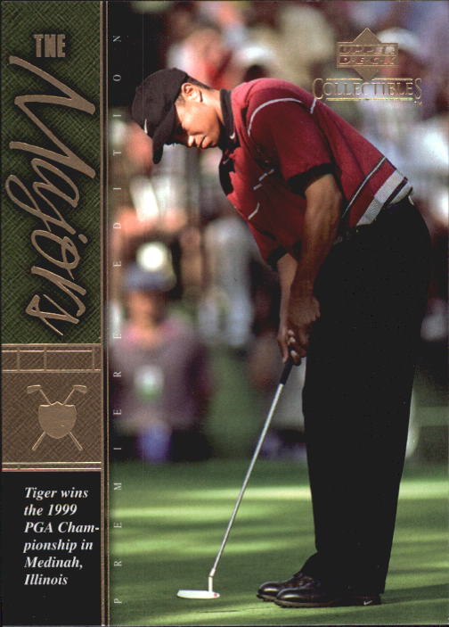 2001 Upper Deck Tiger Woods Collection #TWC18 Tiger Woods 1999 PGA