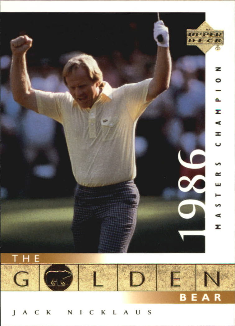 2001 Upper Deck #123 J.Nicklaus GB 86 Masters