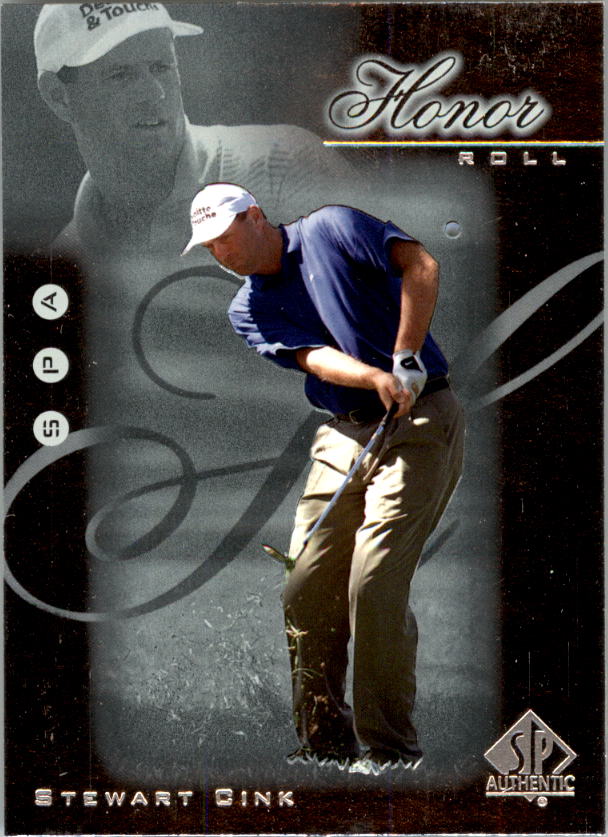 2001 SP Authentic Honor Roll #HR23 Stewart Cink