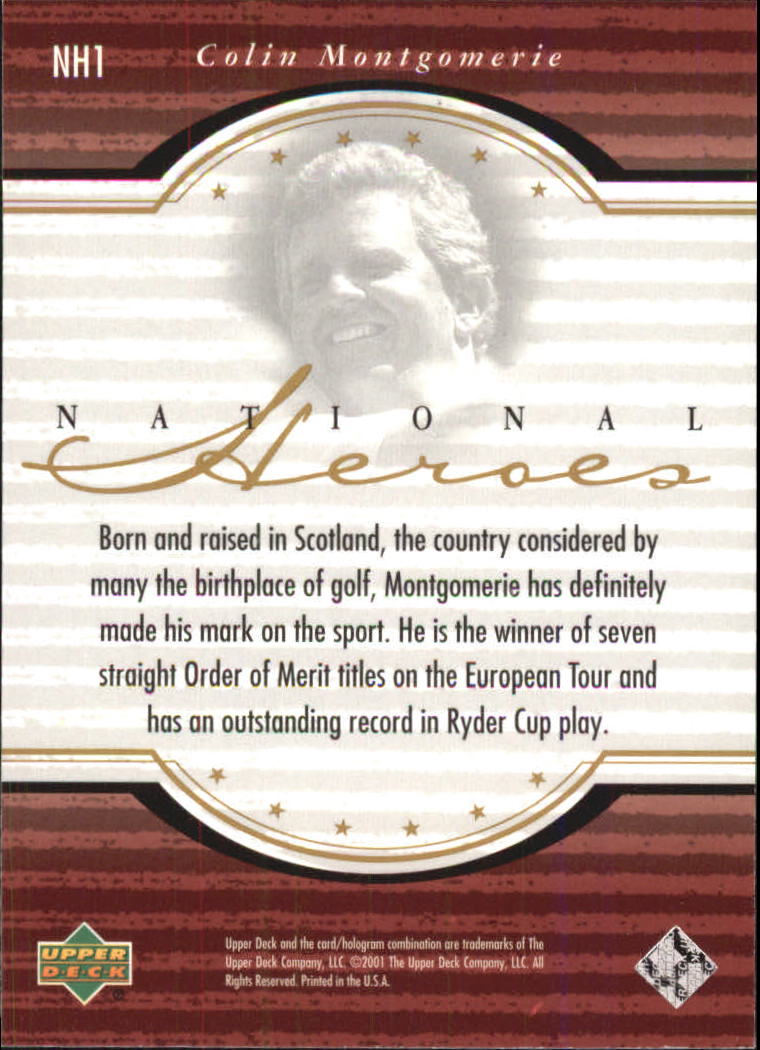 A7486- 2001 Upper Deck Golf Insert +Parallel Cards -You Pick- 15+ FREE US SHIP - Picture 23 of 159