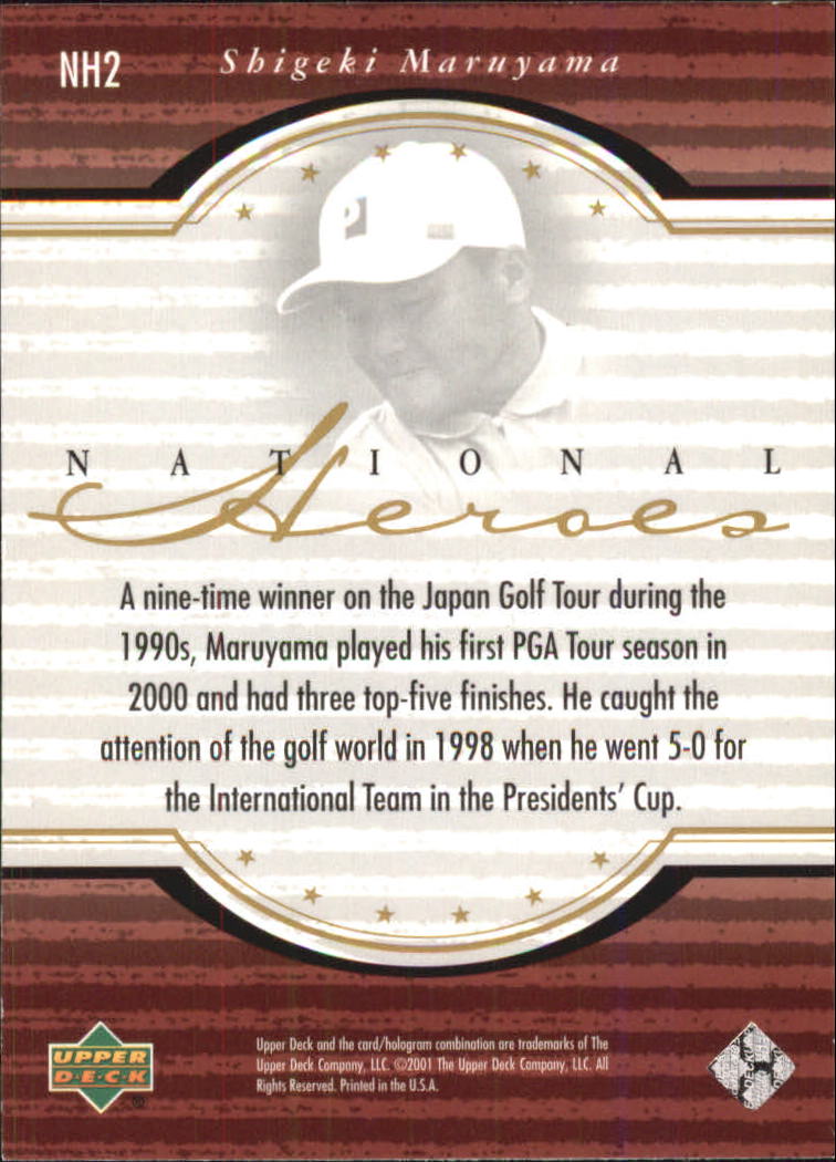 A7486- 2001 Upper Deck Golf Insert +Parallel Cards -You Pick- 15+ FREE US SHIP - Picture 25 of 159