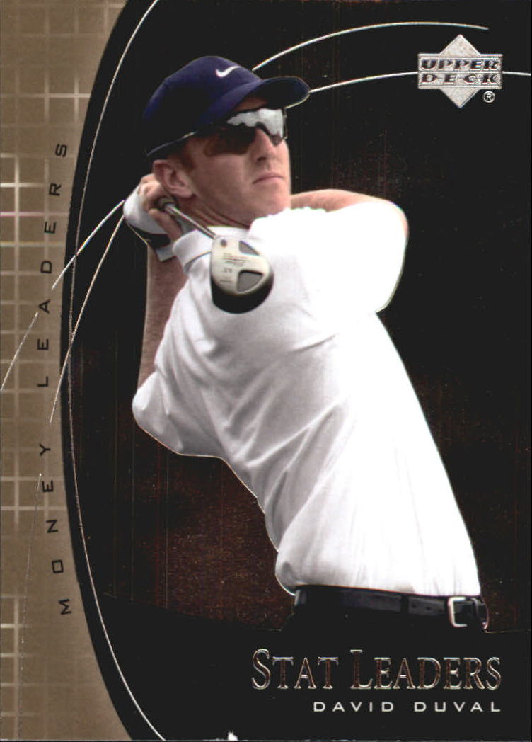 2001 Upper Deck Stat Leaders #SL19 David Duval