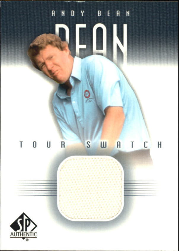 2001 SP Authentic Tour Swatch #ABTS Andy Bean