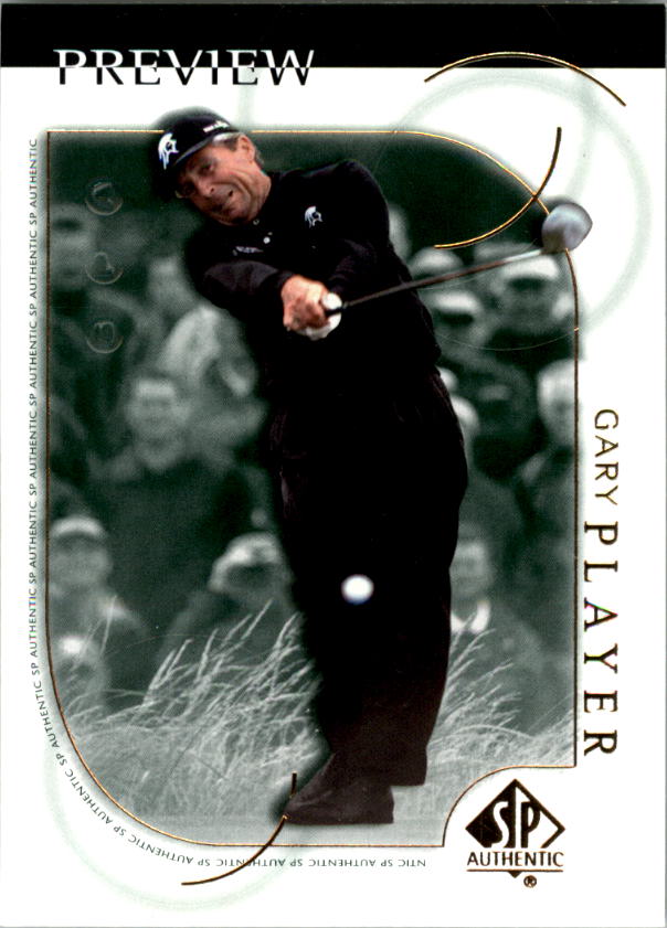 2001 SP Authentic Preview #14 Gary Player