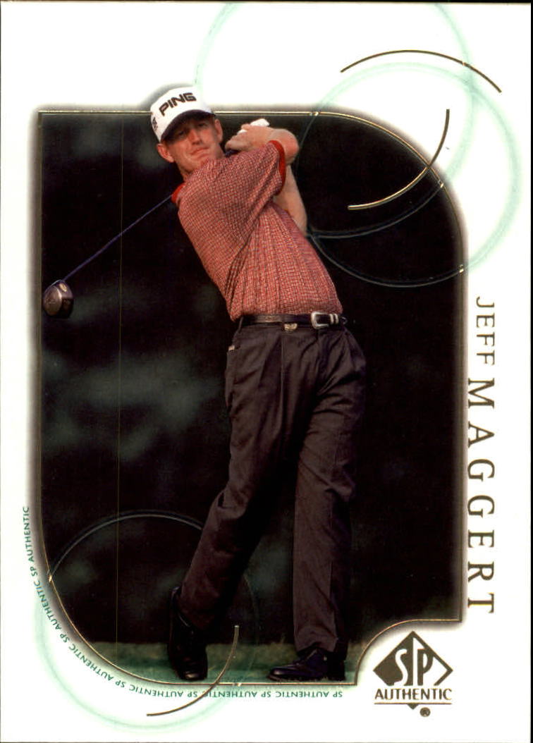 2001 SP Authentic #38 Jeff Maggert
