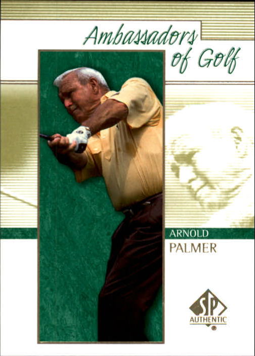 2001 SP Authentic #126 Arnold Palmer AG