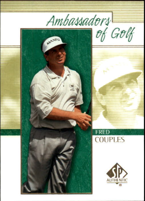 2001 SP Authentic #128 Fred Couples AG