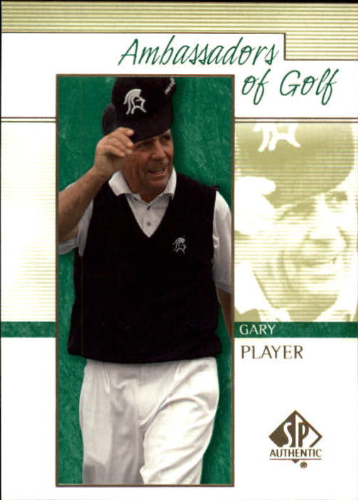 2001 SP Authentic #129 Gary Player AG