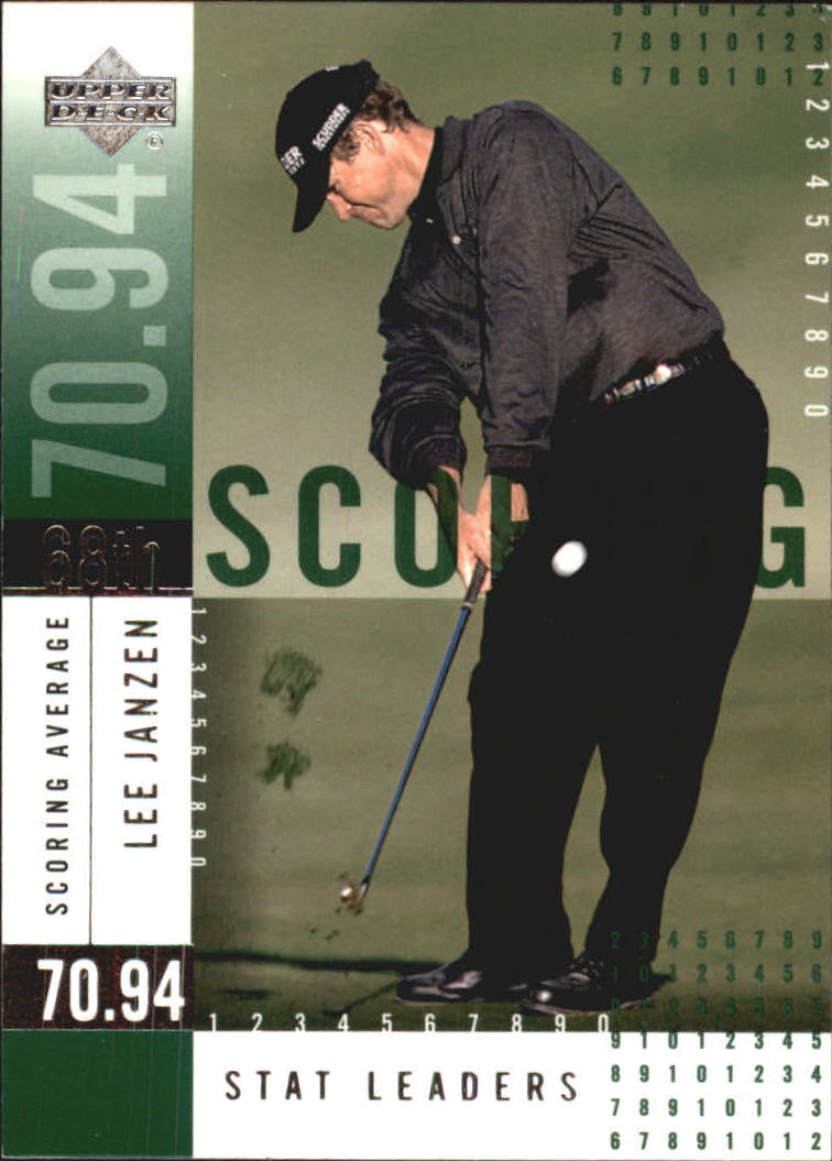 2002 Upper Deck Stat Leaders #SL6 Tiger Woods