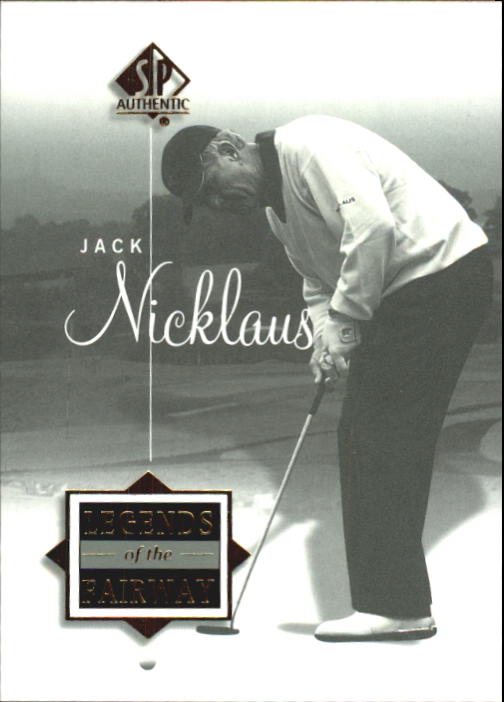 2002 SP Authentic #51 Jack Nicklaus LF