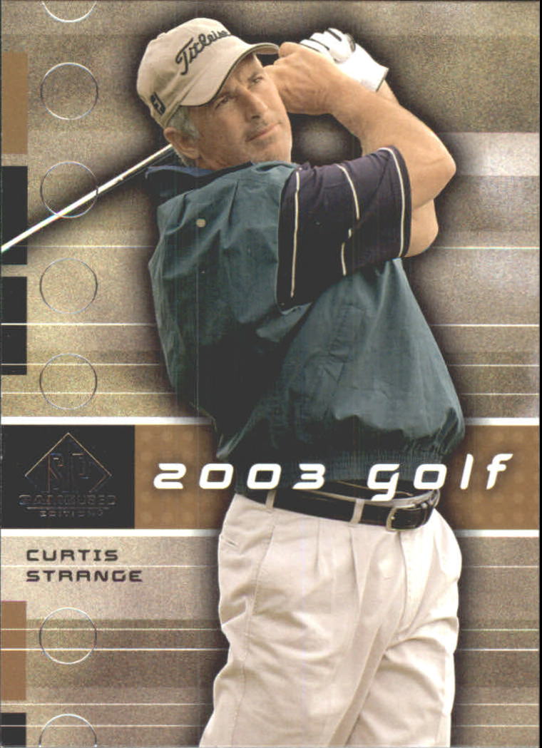 2003 SP Game Used #32 Curtis Strange