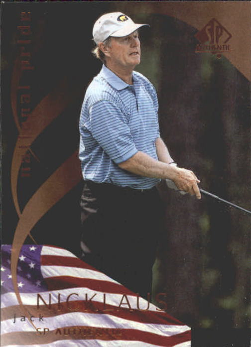 2003 SP Authentic #51 Jack Nicklaus NP