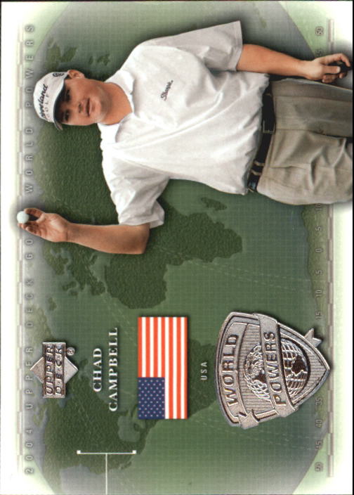 2004 Upper Deck #110 Chad Campbell WP