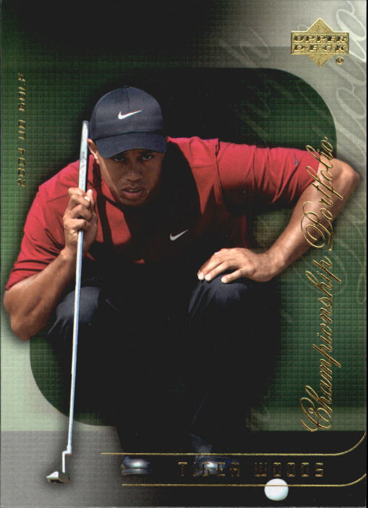 2004 Upper Deck Champion Portfolio #CP10 Tiger Woods